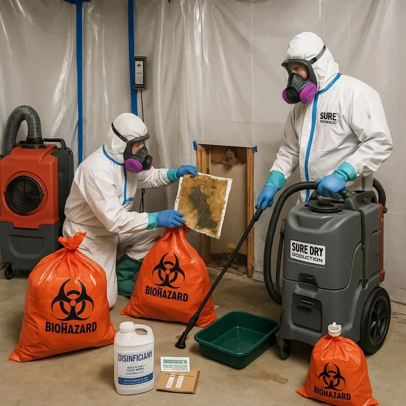 Contaminated Water Handling Protocols process in Welcome, NC