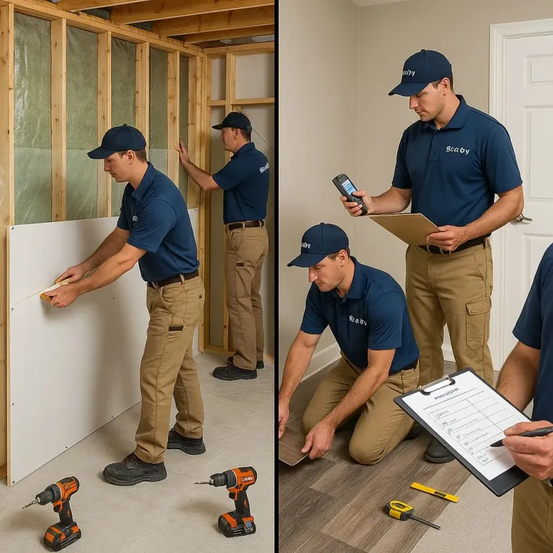 Repairs and Reconstruction process in Welcome, NC
