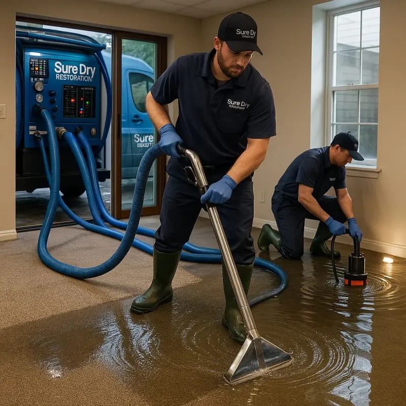 Water Extraction and Removal process in Welcome, NC